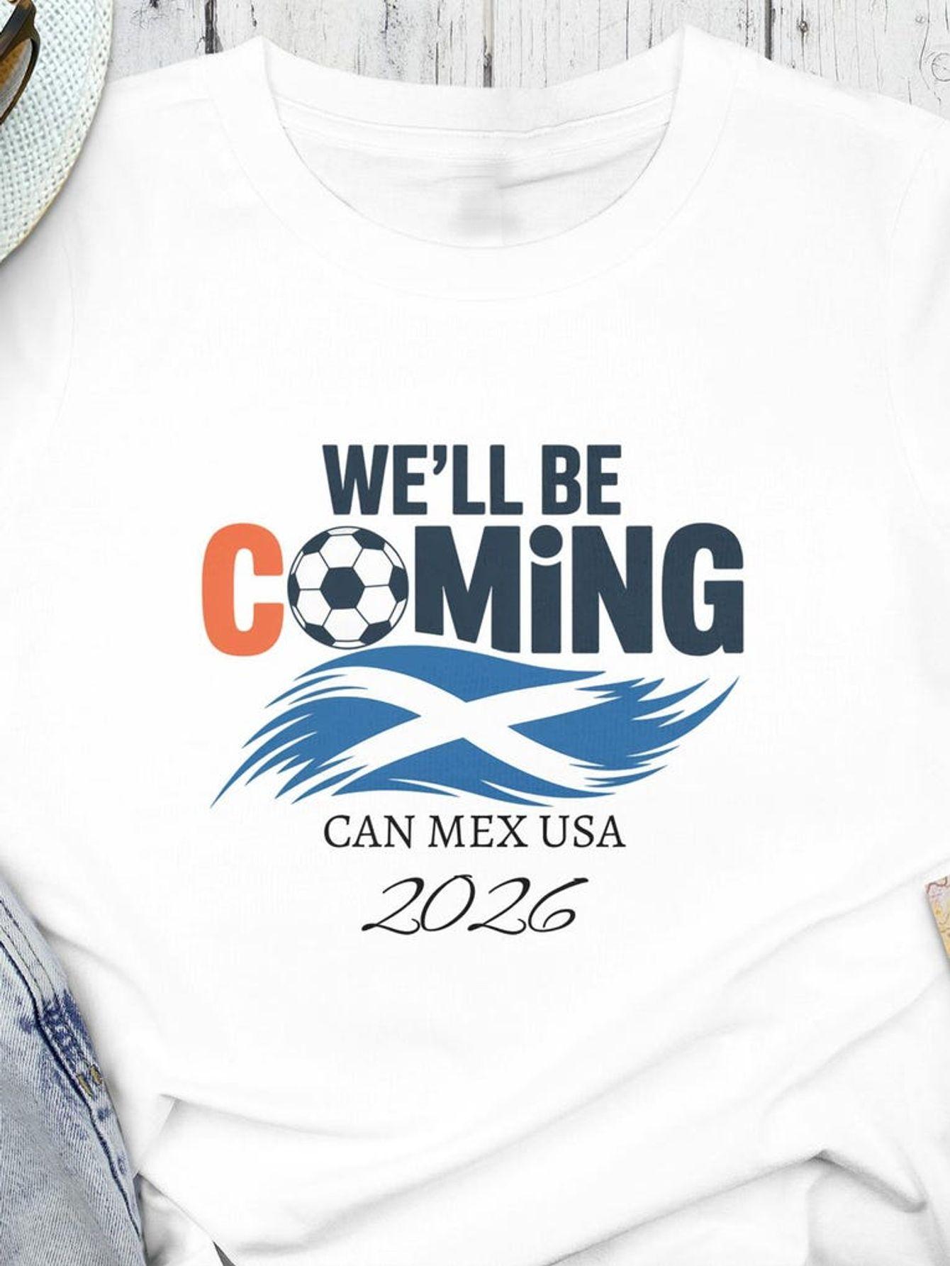 Scotland 2026 Celebration T-shirt| Scottish XL