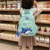 Children's Shark Backpack Lightweight Large Capacity Schoolbag