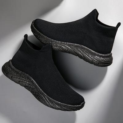 Fashion Sneakers Men Breathable Casual Mesh Sports Plus Size Lightweight Trendy Thick Sole Comfortable Outdoor Hiking Women's Shoes