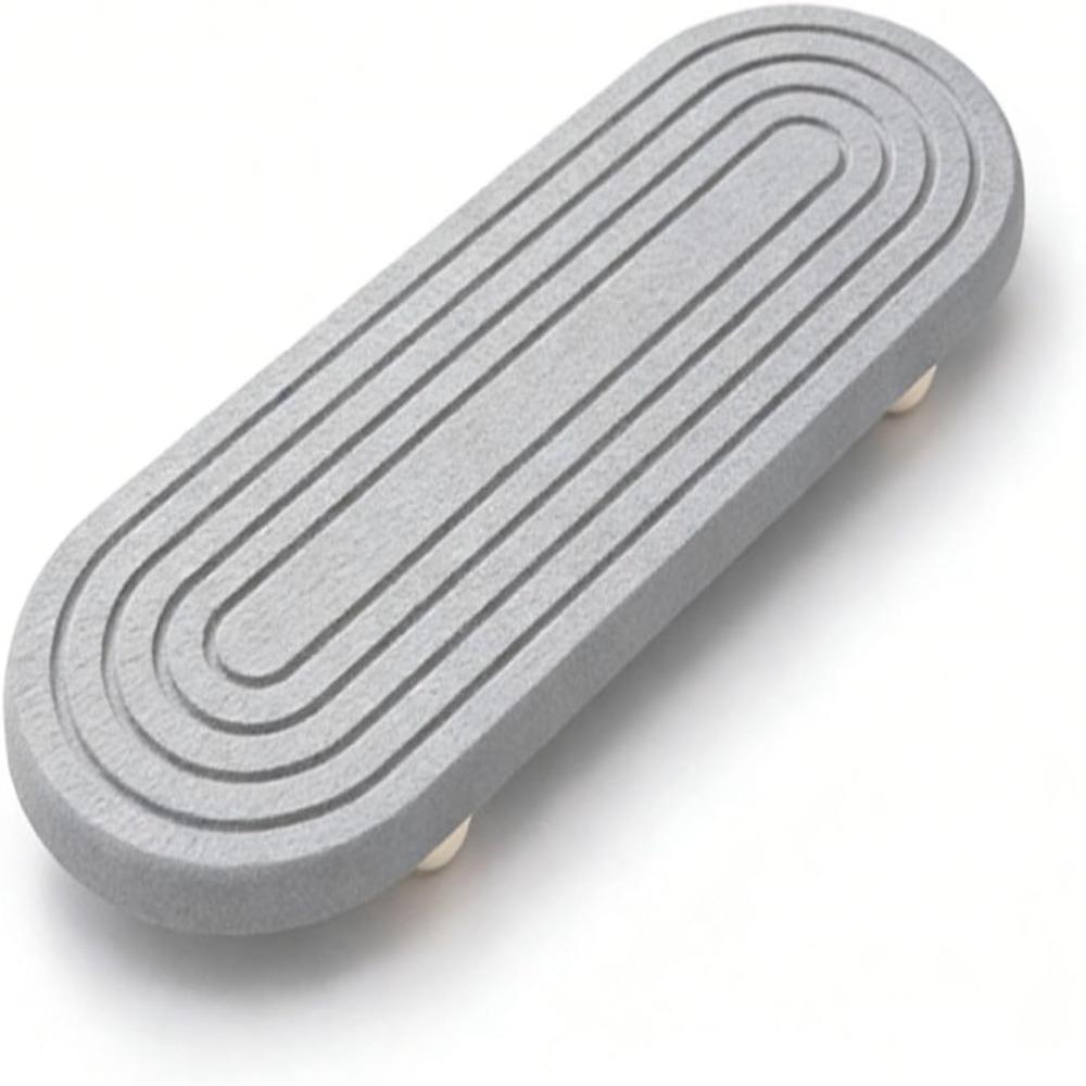 Fast Water Absorption Water Absorbing Tray Diatomite Counter Top  Tray Fast Drying  Mat  Bathroom