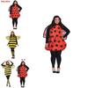Bee And Ladybug Costume Set With Wings For Childrens Halloween Cosplay Party Fun