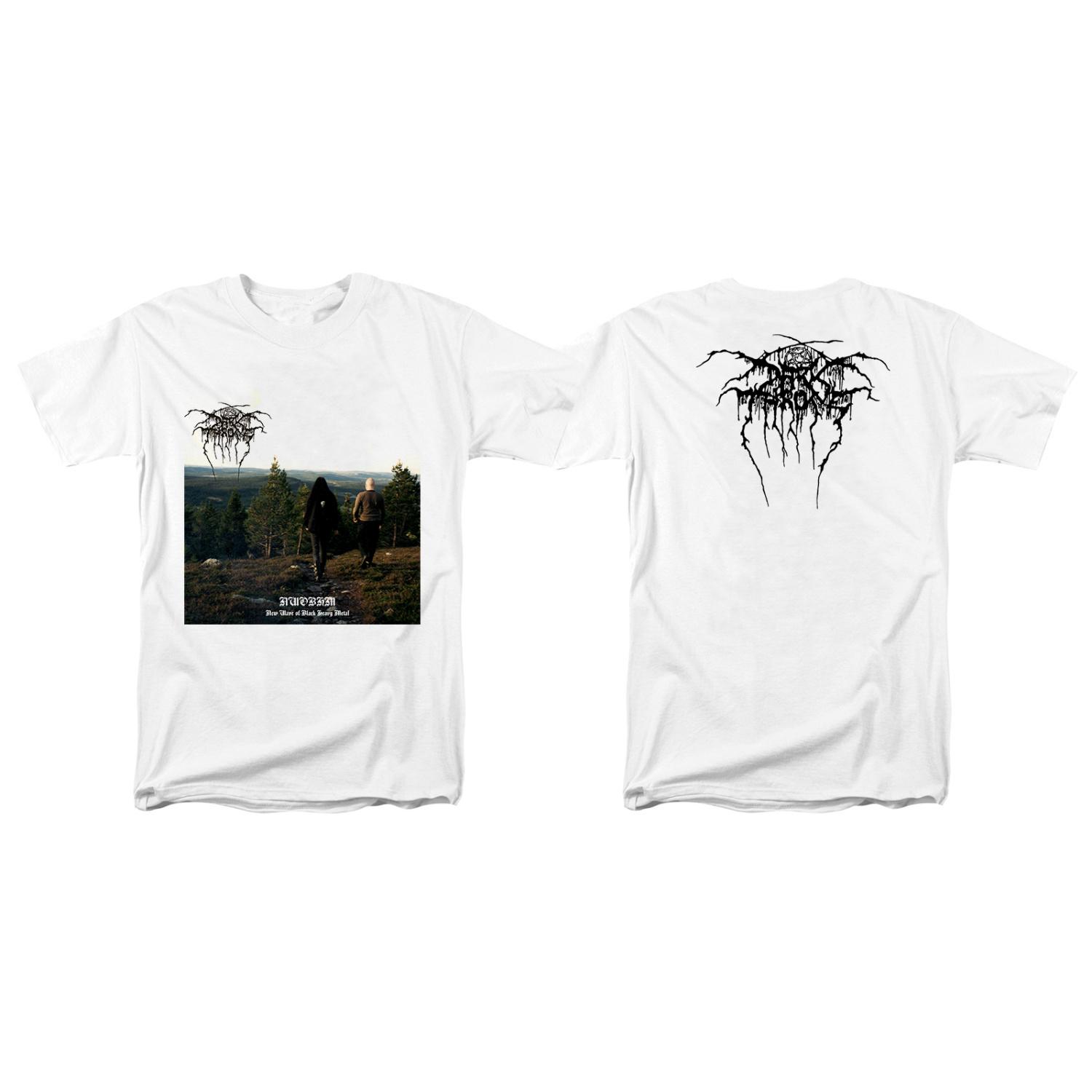 

Norwegian Black Metal Black Death Dark-themed Printed Music Fashion Casual Short-sleeved T-shirt 2XL