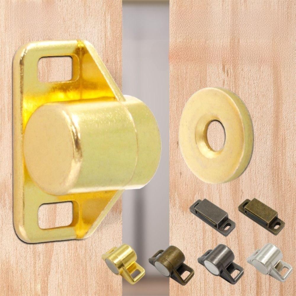 No Punching Magnetic Door Stopper Easy To Install Wardrobe Stopper New Door Lock Buckle  Cupboard