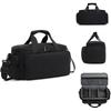 Camera Bag, Travel Camera Shoulder Bag, Waterproof, Shockproof, for Mirrorless Cameras, with Removable Divider and Shoulder Strap