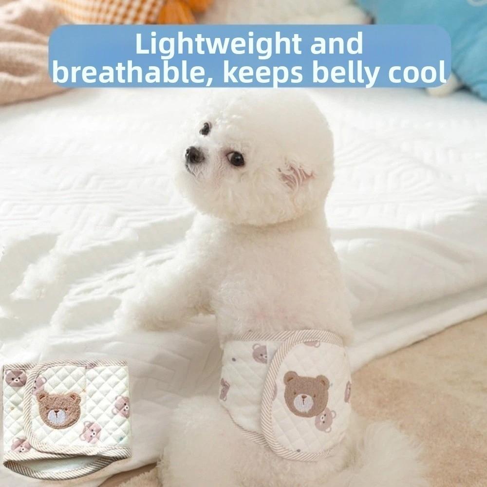 Breathable Pet Dog Diaper Adjustable Sanitary Underwear Reusable Pet Sanitary Pants  Pet Cat
