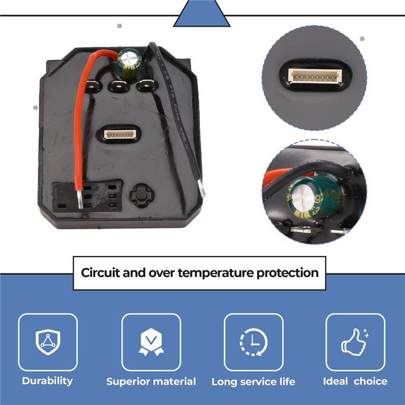 ABGE-Universal Brushless Electric Wrench Accessories Control Board 18V Lithium Battery Controller Speed Regulation