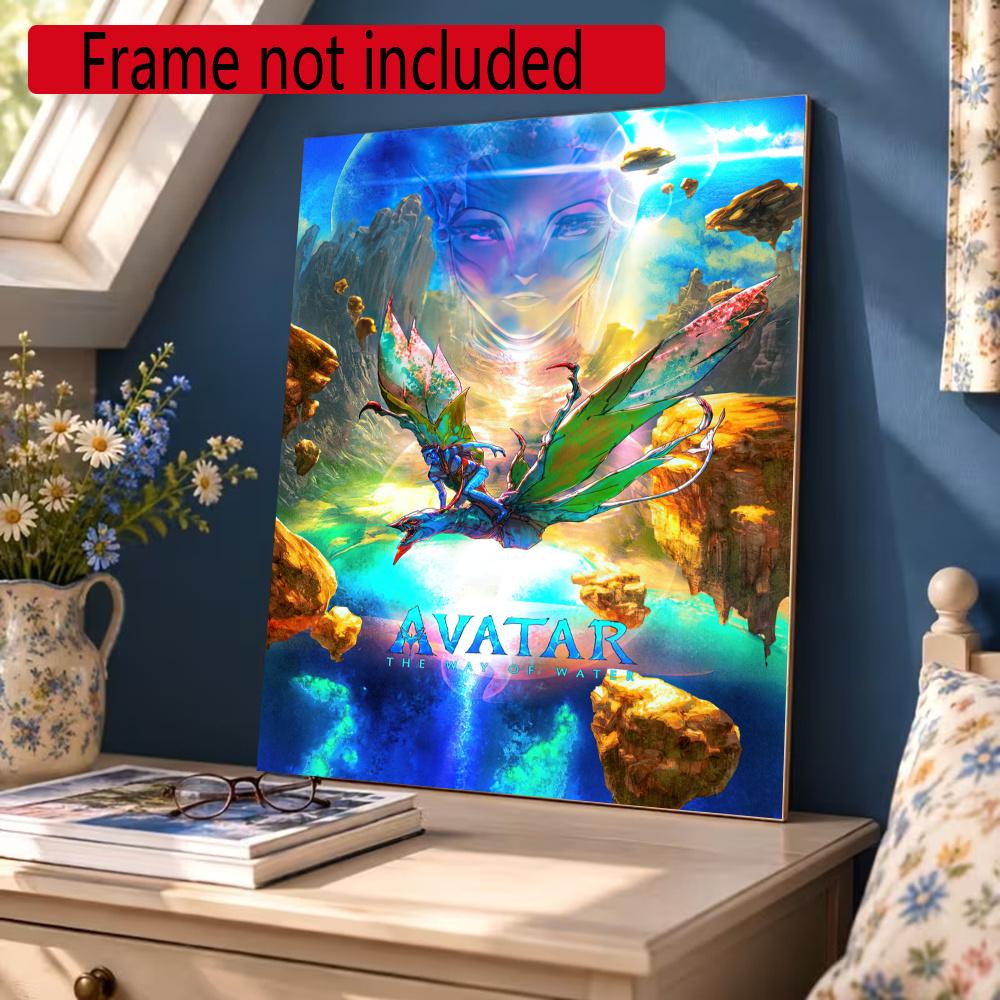 Avatar Diamond Painting Round Diamond Mosaic Rhinestones Diamond Embroidery Craft Kit Wall Decor Without Frame