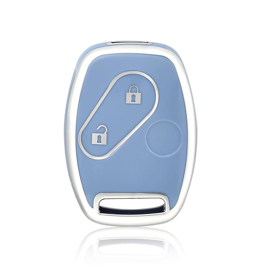 2/3 Buttons Soft TPU Car Key Case Cover for Honda Fit CIVIC JAZZ Pilot Accord CR-V Freed Freed Pilot StepWGN Insight Key Shell