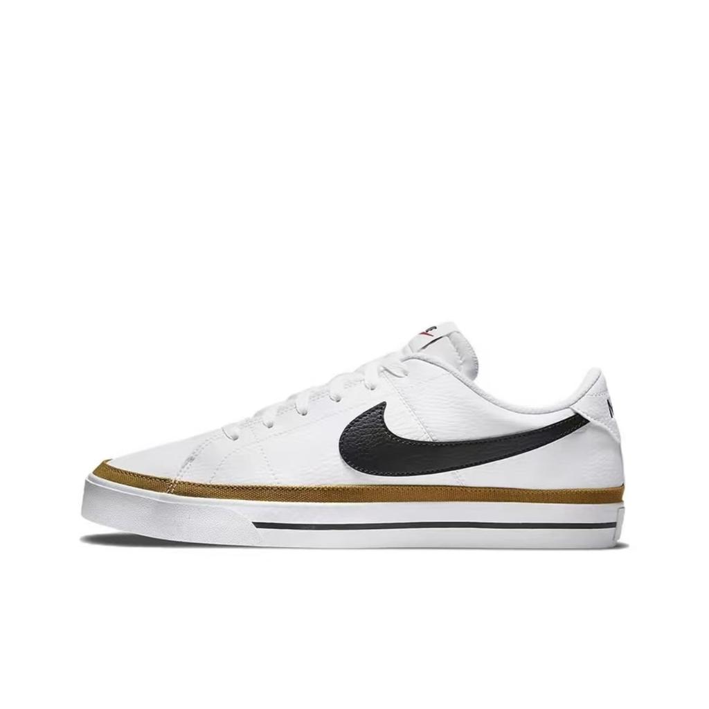 Nike Court Legacy Skateboard Shoes Unisex Low Top White Blue DH3162-100(Team83-)