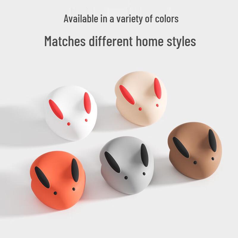 Kids  Cute Rabbit Silicone Table Corner Protectors (5-Pack)
