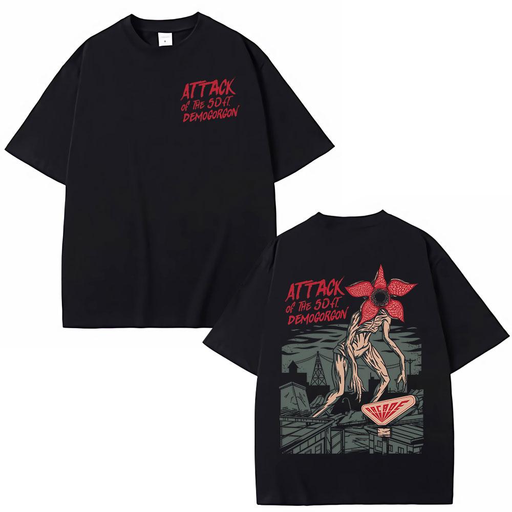 

Eddie Munson The Demogorgon T-shirt Cannibal Flower Graphic T Shirts Men Women Clothing Fashion Harajuku Short Sleeves T-shirts S разноцветный