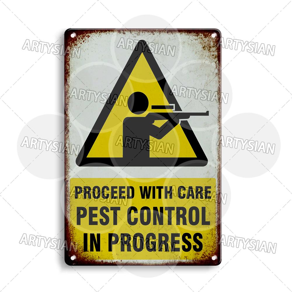 DORA Tin Sign Hunting Fishing Warning Metal Sign Shooting Range Caution Plaque No Duck Shooting Private Property Animal Wildlife Protection