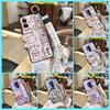 Cute Shockproof Phone Case For MOTO G55 5G Waterproof Soft Case Durable Back Cover Lanyard Anti-dust Silicone Kickstand