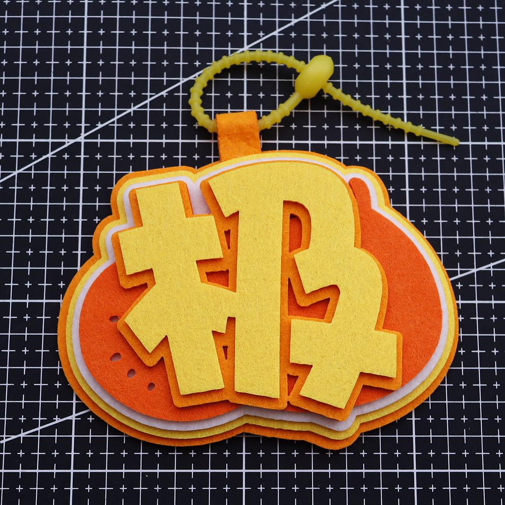 Zhang Ji Non-woven Fabric Bag Pendant & Keychain Luggage Tag 2mm Thickened Each Layer