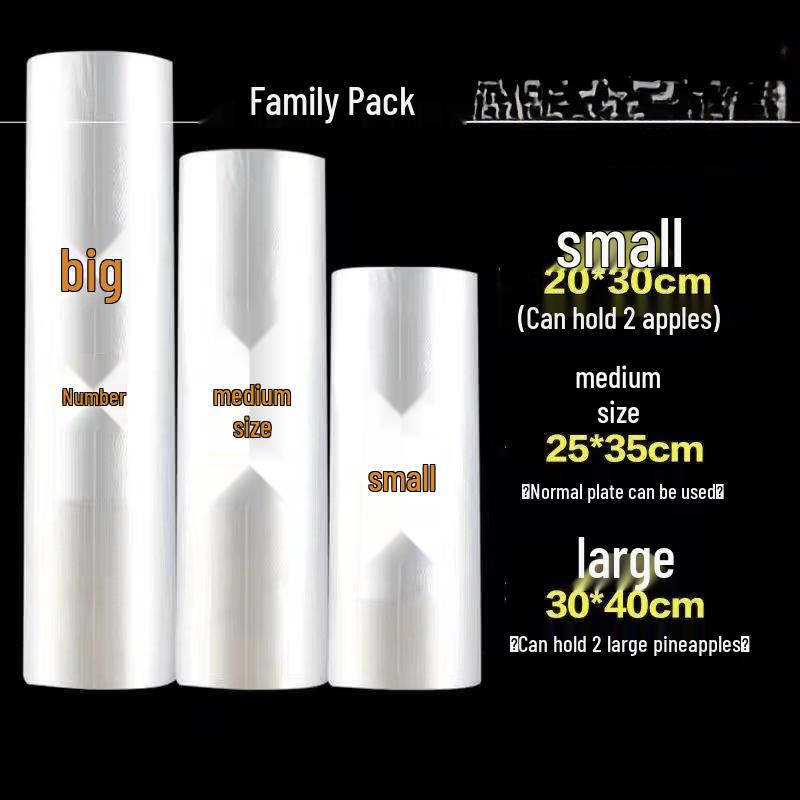 PE Food Storage Flat Bags