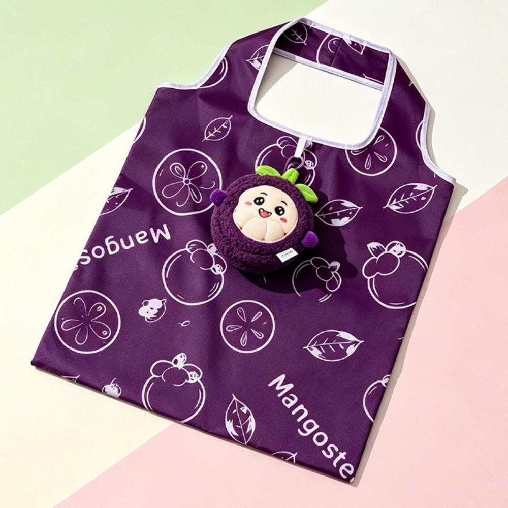 Foldable Folding Shopping Bag Reusable Shopping Handbag Portable Grocery Bag  Daily Carry