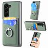Multifunctional Protective Wallet Case with Card Slot and Stand for Samsung Z Fold7/6/5/4/3