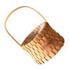 Panier à fleurs élégant tissé à la main, portable pour un transport facile, idéal pour la cérémonie de mariage et la décoration intérieure