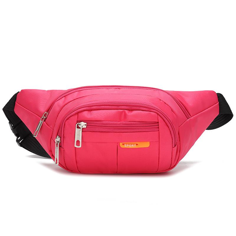 Wasserdichte Sport-Hüfttasche Unisex Bauchtasche Mehrere Taschen Gürteltasche Crossbody Brust-Schlingentasche zum Laufen Reisen Wandern Radfahren