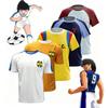 Anime Captain Tsubasa Fußball Kinder Erwachsene Nankatsu Tsubasa Toho Hyuga Misaki Wakabayashi Retro Fußballtrikot Motorrad T-Shirt