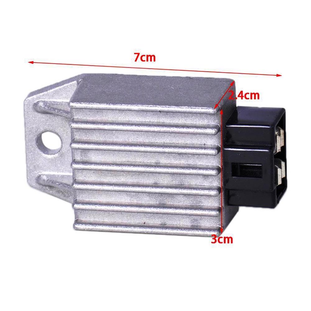 Motorcycle Voltage Regulator Rectifier 12V 4Pin 50-150CC Durable For Moped Scooter