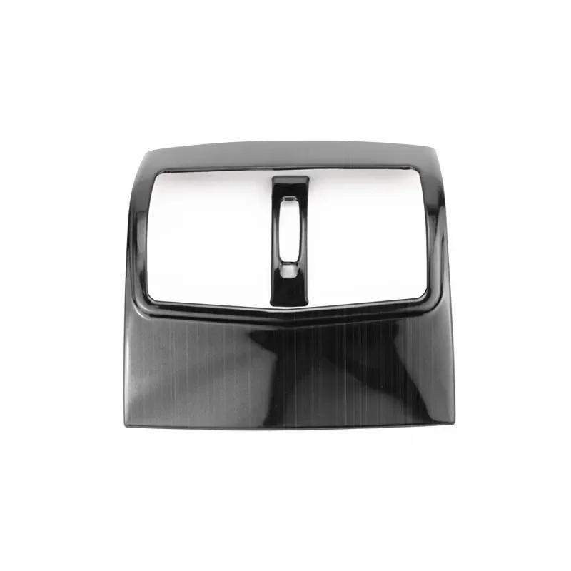 Hot Interior Mouldings For Mercedes Benz E Class W212 2012-2015 Rear Air Condition Outlet Vent Frame Cover Carbon Texture Trim I