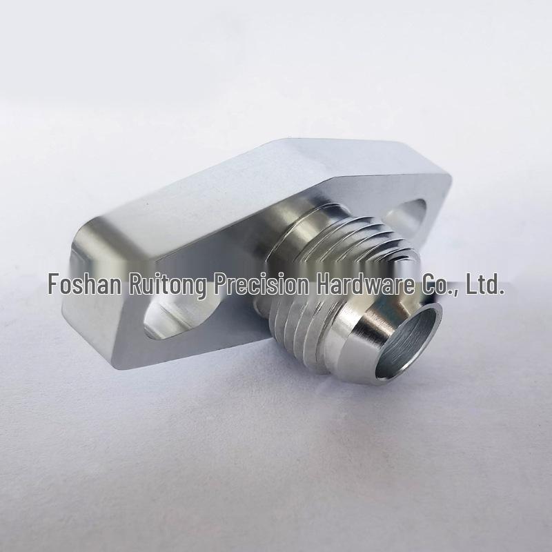 AN10 Turbocharger Oil Line Flange Adapter for GT25/28/30 Models