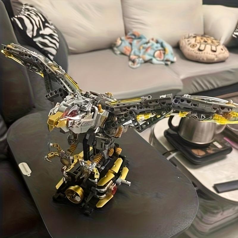 

Cool Mechanical Eagle Model Building Block Set, With Multiple Movable Joints, High-Quality Abs Material, Home Decoration And Desktop Display M