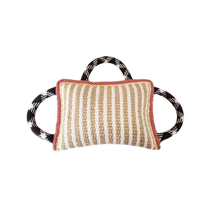 Dog training coarse linen tear-resistant bite pillow pounce on molars and molars German Wrangler training Dog Bite Stick