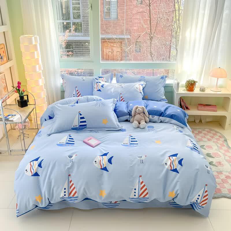 Ausdream 100% Cotton Duvet Cover