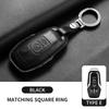 Leather Car Key Case Cover For Ford Focus Explorer Edge Mustang Fusion Mondeo Kuka Escape F250 F350 F450 F550 Galaxy Auto Parts
