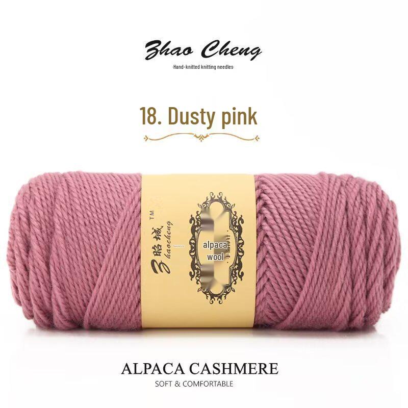 

Шарф-подушка из альпаки ручной вязки – Средней толщины, Мягкий, Сделай сам, Крючком