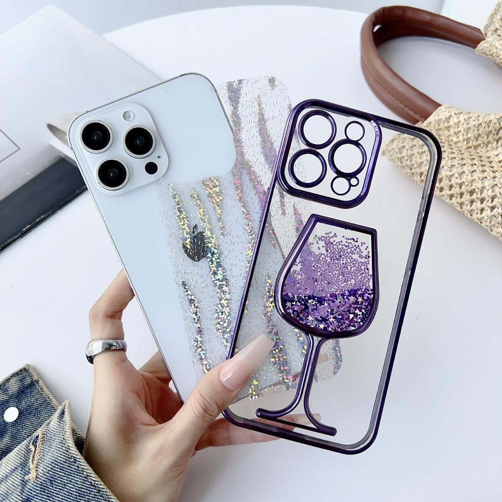 Creative and Personalized Phone Case, Suitable for IPhone16 Protective Case, Apple 15promax, Three-dimensional Flowing Sand 14plus