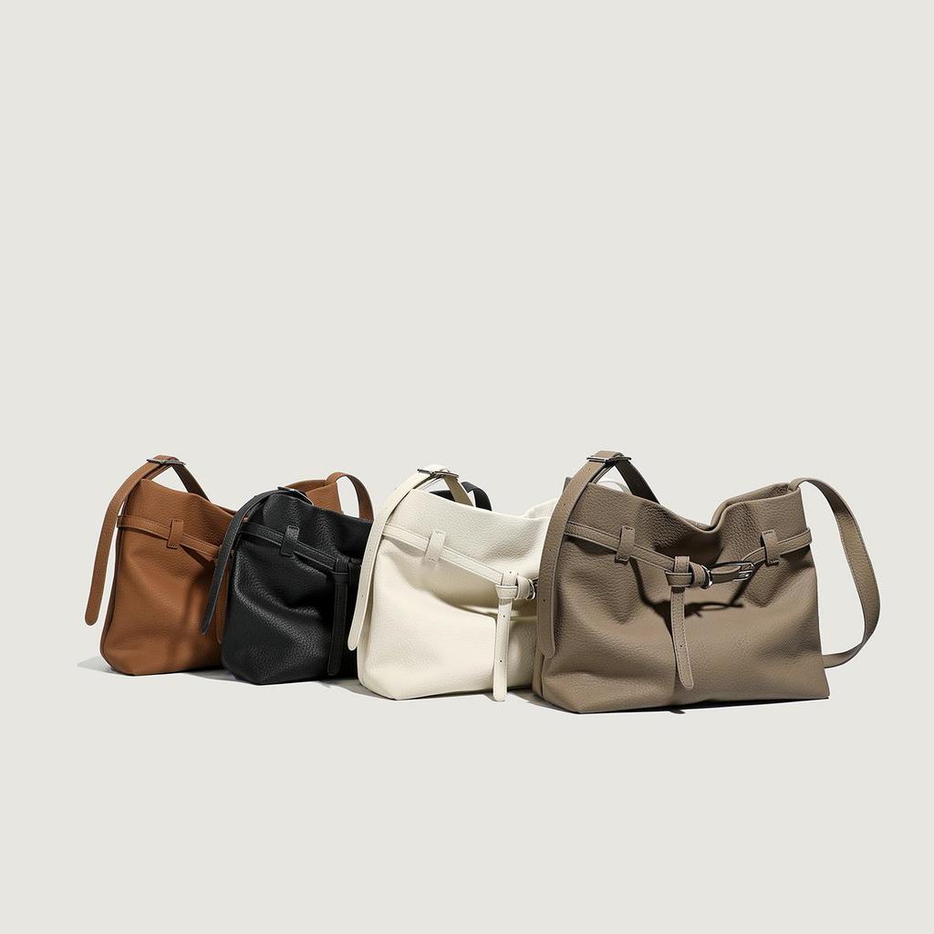 Bolso de Hombro Único, Bolso Nuevo de Estilo Relajado, Bolso de Mujer Sencillo y de Moda, Bolso Tote Versátil para el Trabajo de Gran Capacidad