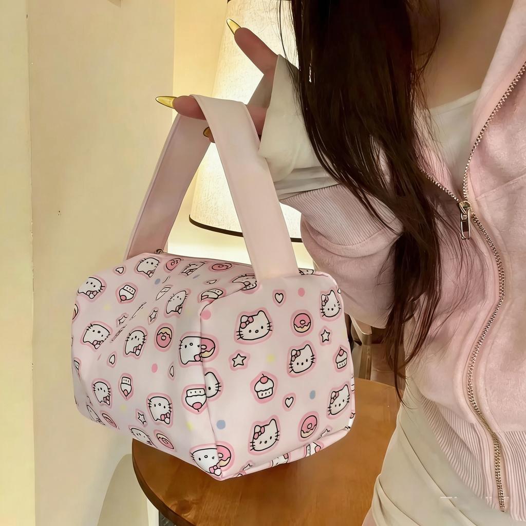 Makeup Bag Kawaii Girl Japanese Animation Portable Handbag Storage Bag Exquisite Present Good Gift Nice Decor For Kids