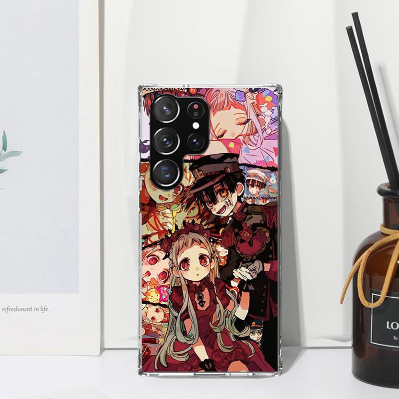 Toilet Bound Hanako Kun Anime Phone Case For Samsung Galaxy S24 S23 S22 S21 Fe S20 Ultra S10 S9 + S8 Plus S10E Art Fundas Back C