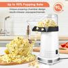 Hot Air Popcorn Maker Machine, 1200W Fast Making Electric Popcorn Machine with Measuring Cup and On/Off Switch, BPA Free, Oil-Free, ETL Certified 90%