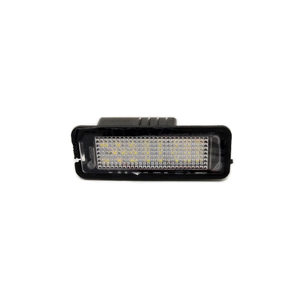 Number License Plate Light For VW Golf MK4 MK5 MK6 Passat Polo CC Eos For Porsche Cayenne Boxster Lamp canbus No Error LED White
