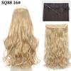 Synthetic Long Wavy Halo Hair Extensions No Clip In Natural Hidden Secret False Hair Piece Synthetic Heat-Resistant Fiber