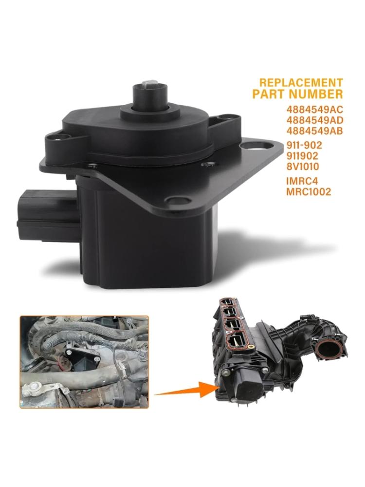 Part Number 911-902 Intake Manifold Runner Control Valves IMRC 4884549AD Compatible for 2.0/2.4L 07-12