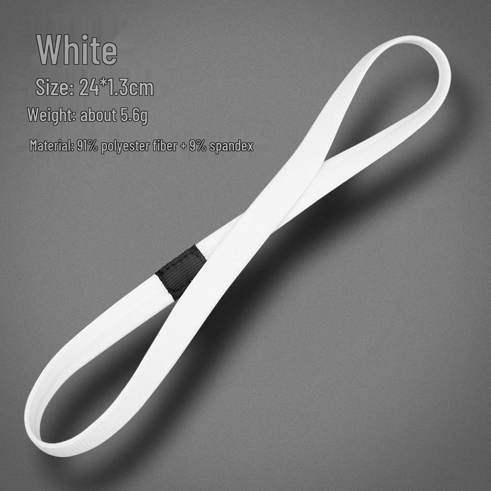 

Minimalist Non-Slip Silicone Sweatband for Fitness, Yoga, Sports, & Running белый