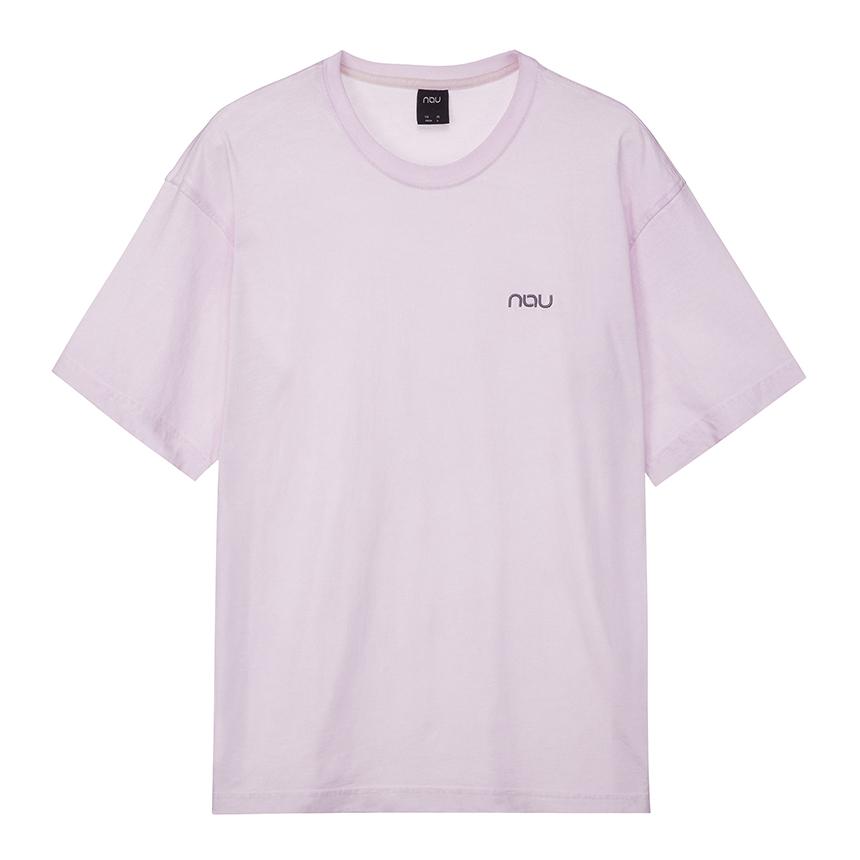 Nau Garment Dyed Now Short Sleeve T-Shirt Light Pink Note/00S
