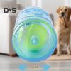 Water Bottle Dog Toy Squeaky Dog Chew Toys for Aggressive Chewers Interactive Plastic Water Bottle with Tennis Ball for Dogs