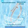 European and American Titanium Steel Nail Bracelet with Diamond Inlay - Colorfast, Versatile, Stainless Steel Wristband