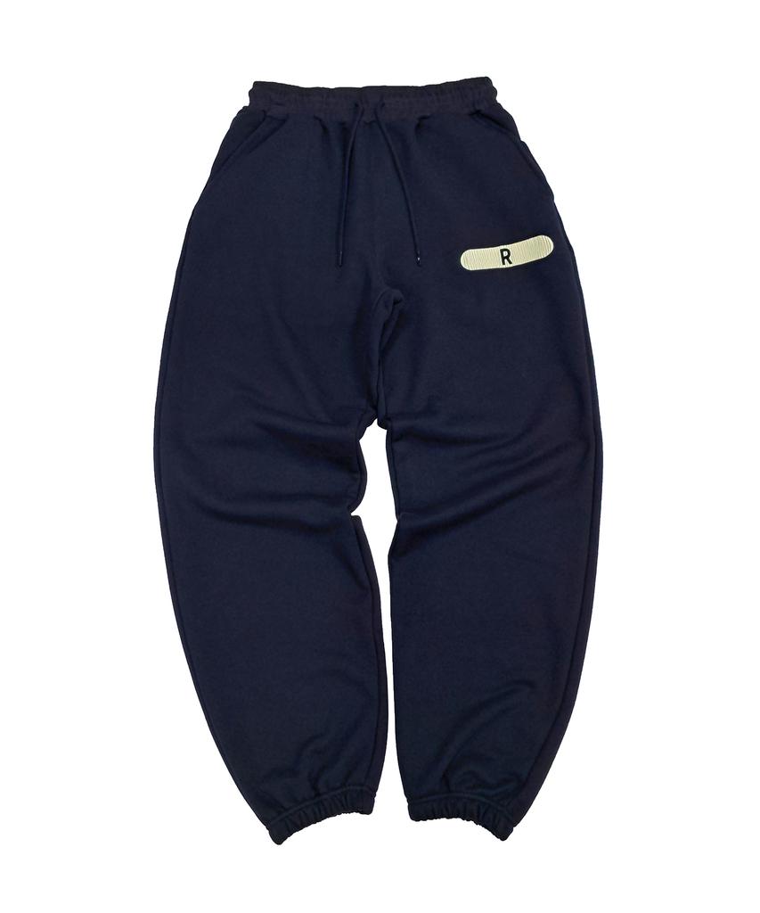 RAW LAB R Crack Logo Sweatpants (Navy)