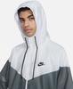 Куртка Nike Sportswear Windrunner (DA0001) темно-дымчатый серый/белый/темно-дымчатый серый/черный