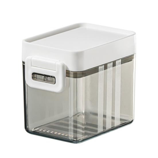 Versiegeltes Glas Lebensmittelqualität Stapelbares Design Küchenaufbewahrungsbox Verdickt Feuchtigkeitsdicht Mehl Zucker Gewürz Aufbewahrungsbehälter