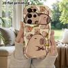 Phone Case: 2D Flat Samsung Galaxy A34 A35 M05 M06 S20 S22 S21 FE Plus 5G Protective Case, Couple Style, Lying Orange, Christmas and Halloween Gift