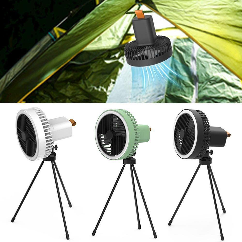 

Интерфейс Type-C Портативный USB перезаряжаемый штатив Вентилятор Ручной вентилятор Светодиодный светильник Потолочный вентилятор