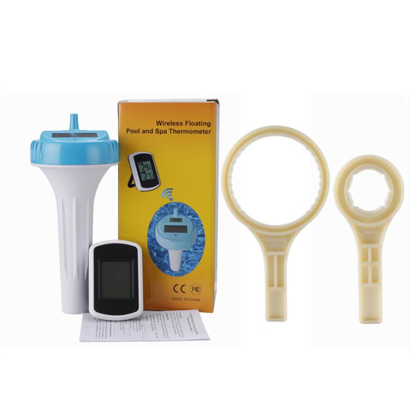 Floating Solar Wireless Thermometer Waterproof Swimming Pool Water Temperatur RE
